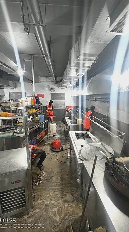 Office deep cleaning