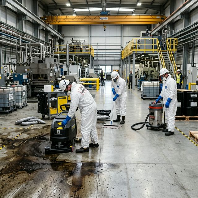 Oil Spill Cleanup & Surface Restoration