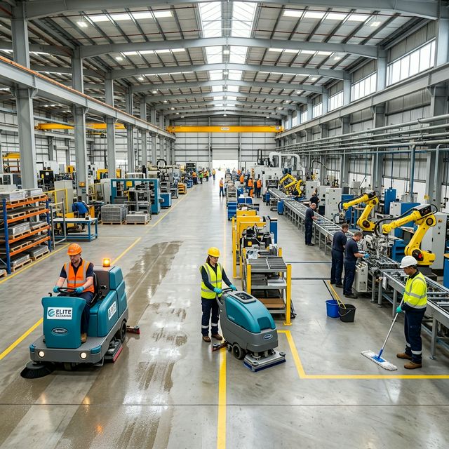 Industrial Area Cleaning