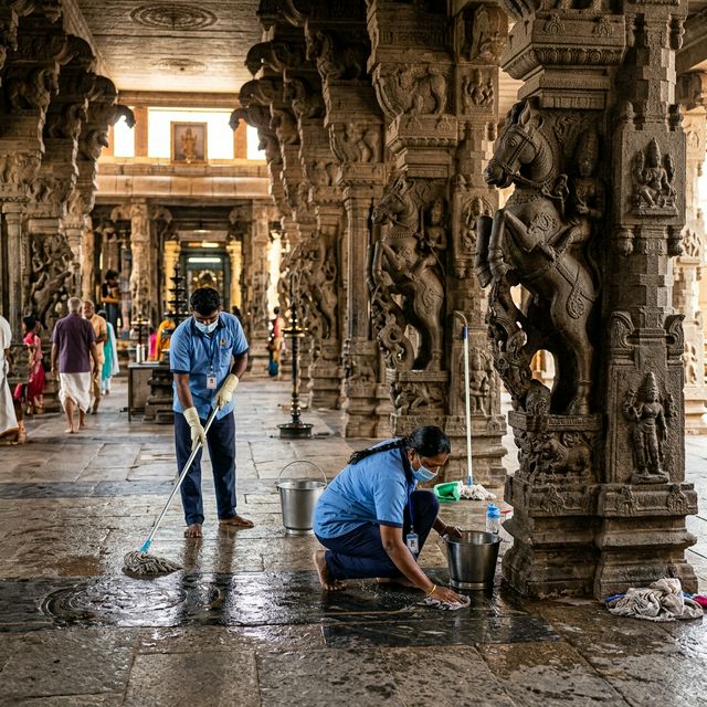 Temple Cleaning Services